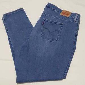 Levi's Womens 711 Skinny Jeans. Size 20.